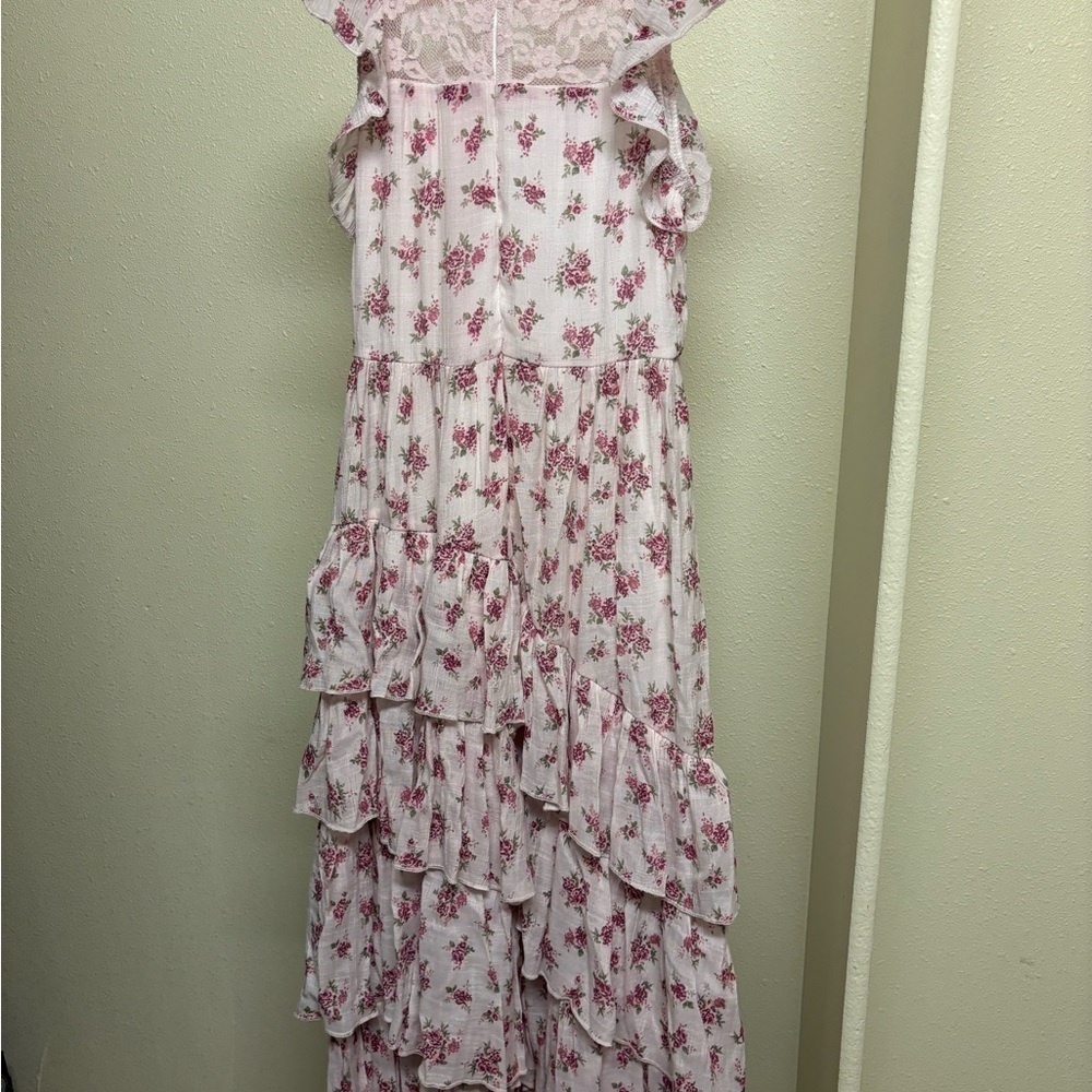 Mia Joy Floral Ruffle Maxi Dress - Picture 4 of 5